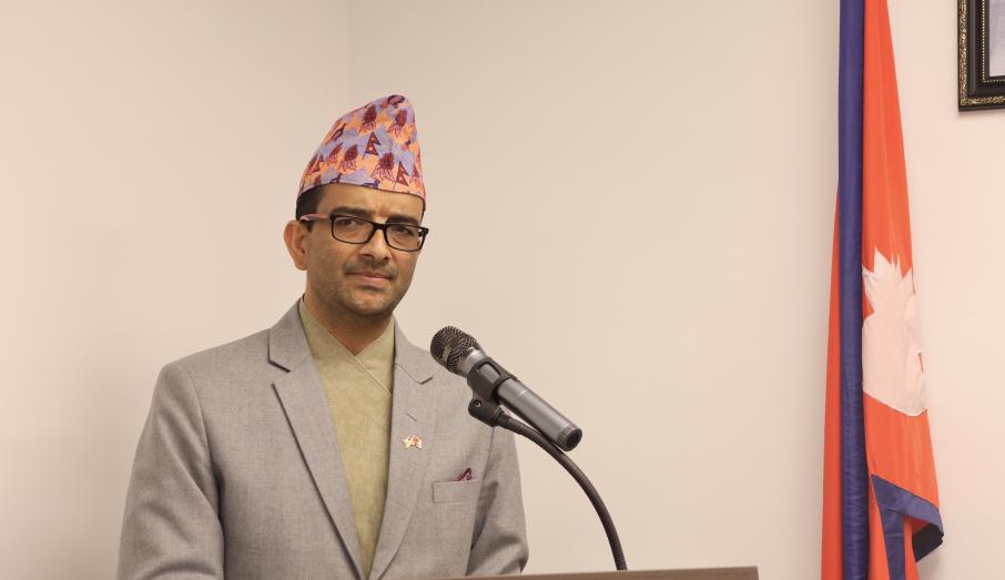 सेवा प्रबाहलाई थप सहज र प्रभावकारी बनाउने नवनियुक्त महावाणिज्यदूत भण्डारीको प्रतिबद्धता