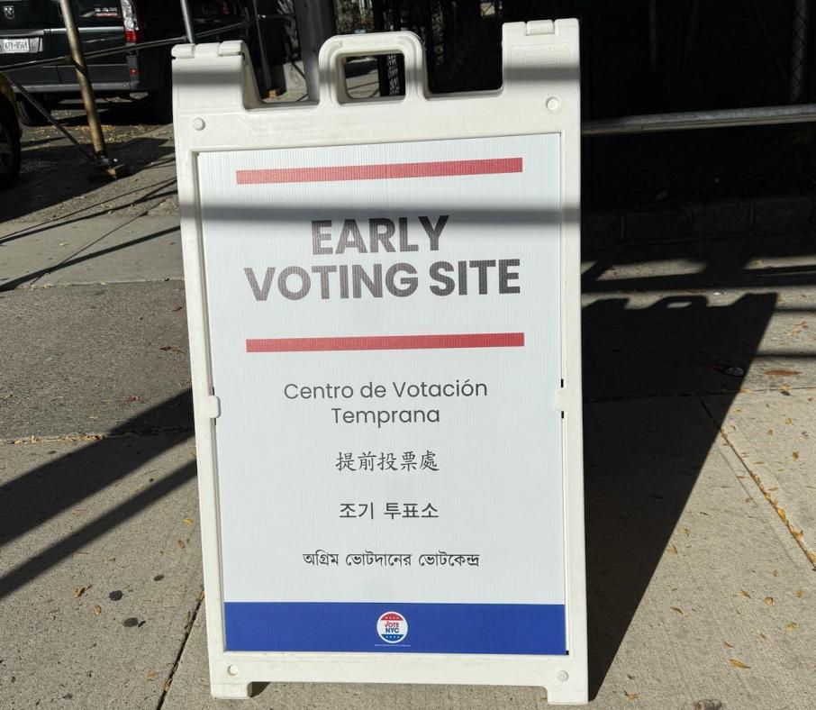 अर्लि भोटिङ सकियो, न्यूयोर्कमा दश लाख बढीले गरे मतदान