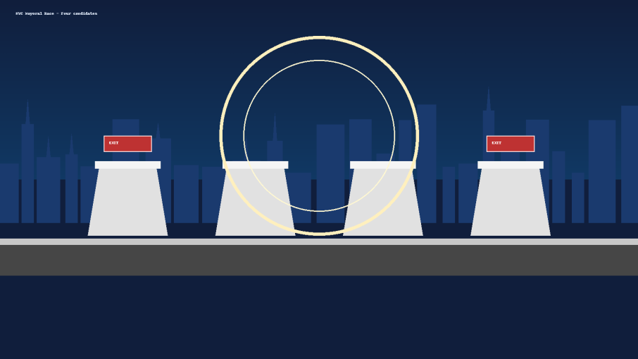 न्यूयोर्क सिटीको मेयर चुनावबाट दुई उम्मेदवार हटून: राष्ट्रपति ट्रम्प